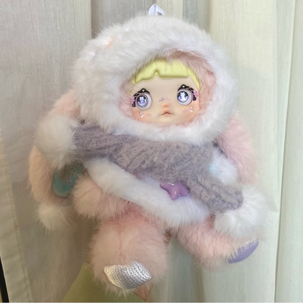 Nommi Magical Christmas Eve Plush Dolls Series: Snow Bunny